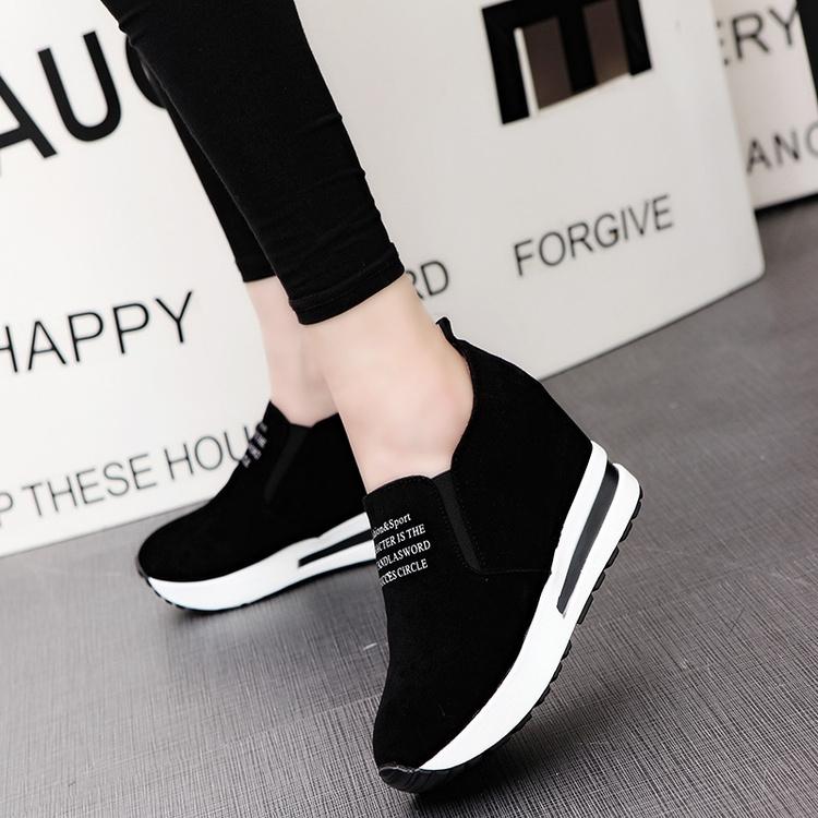 Giày Slip On Nữ Độn Đế 6cm Mã H71