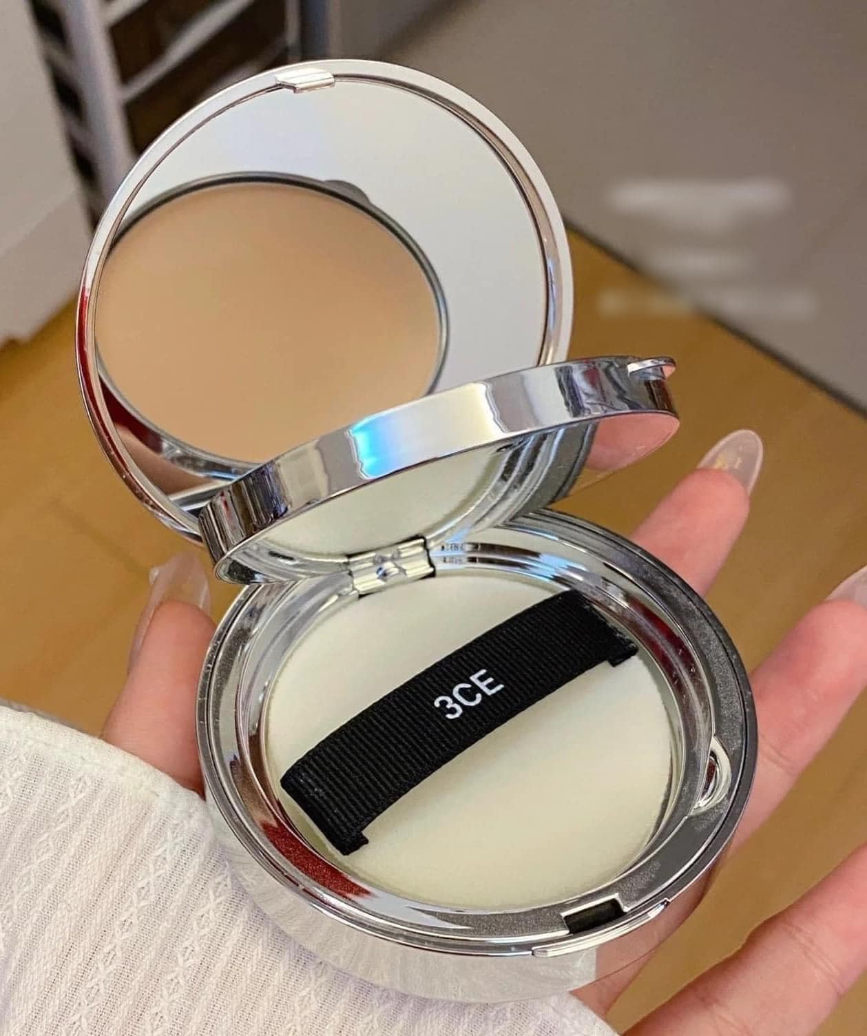 Phấn Phủ Nén Kiềm Dầu 3CE Makeup Fix Powder (Fair - Clear Light - Soft Medium)