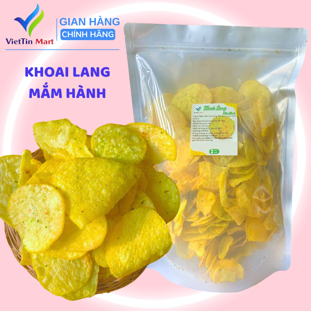 Khoai Lang Sấy Mắm Hành VIETTIN MART