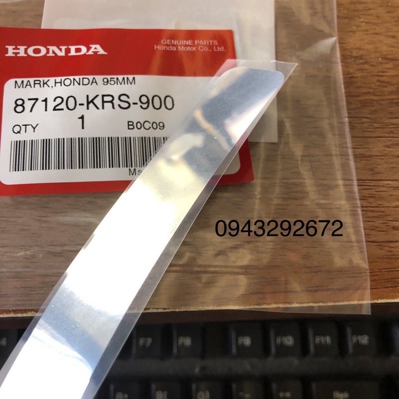 Tem Mặt Nạ Wave Nhỏ Honda (87120KRS900)