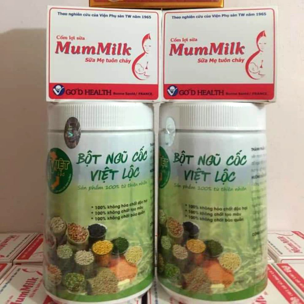 [HCM]combo 1kg ngũ cốc kèm 2 hộp cốm