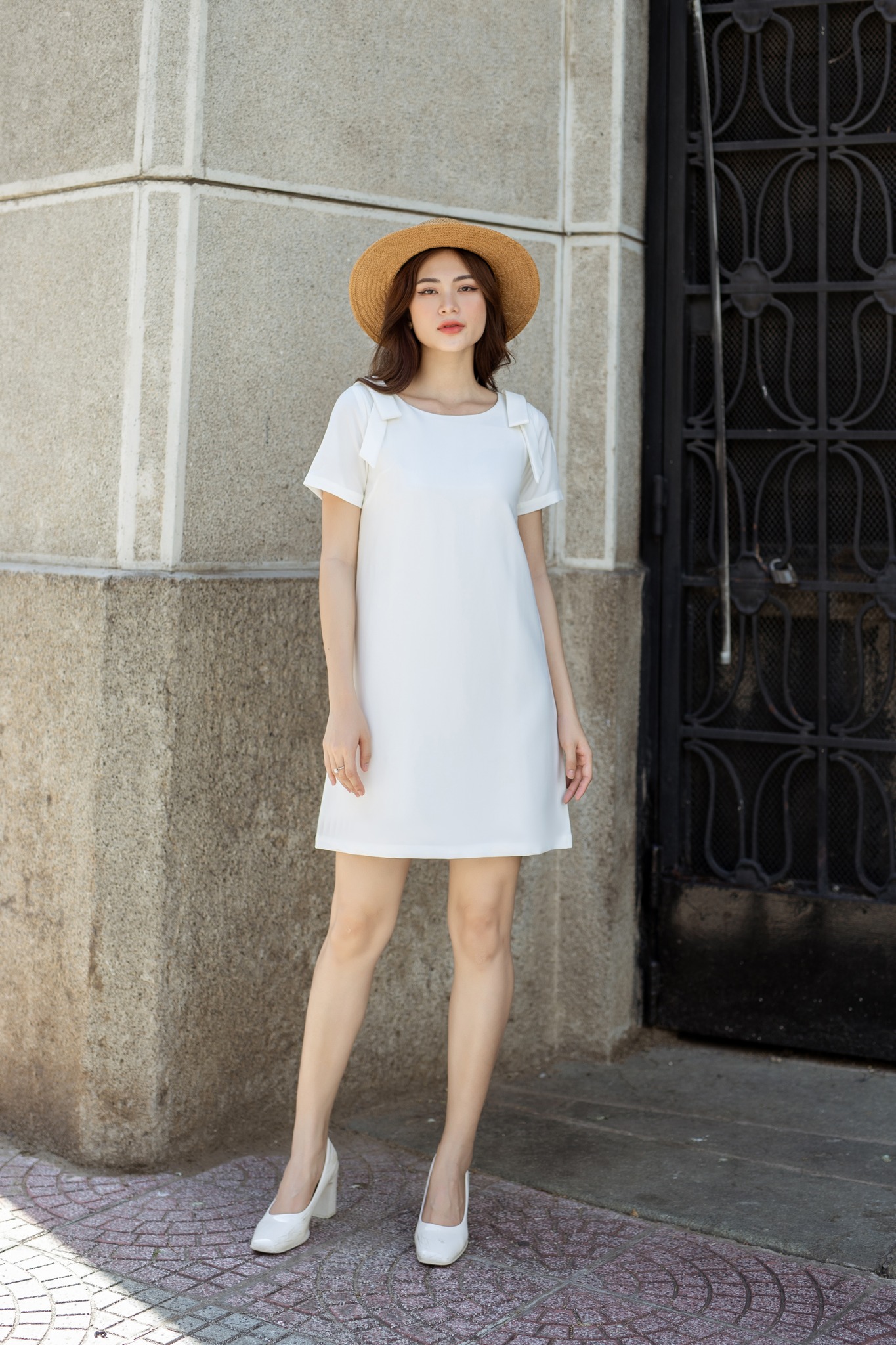 LIGAM - ĐẦM SUÔNG TRẮNG DALISA DRESS