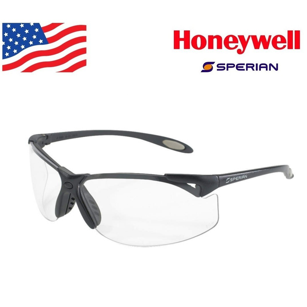 Protective glasses fashion Honeywell Sperian A901 White/A902 gray anti-scratch, chemical resistance, anti đọng dew, anti-dust protective eye high-grade-genuine goods safety Mart official