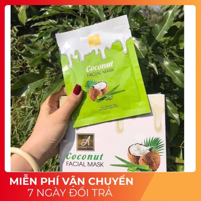 1 Hộp Mặt Nạ Dừa Coco Acosmetics Phương anh