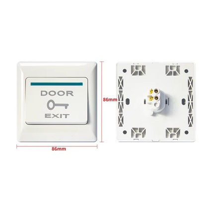 Nút exit nhựa ạm tường mở cửa dùng cho kiểm soát cửa