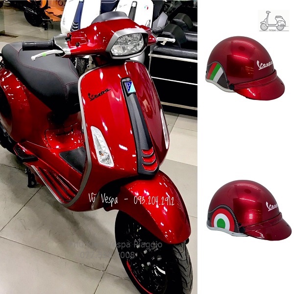 Mũ Bảo Hiểm Vespa Cao Cấp