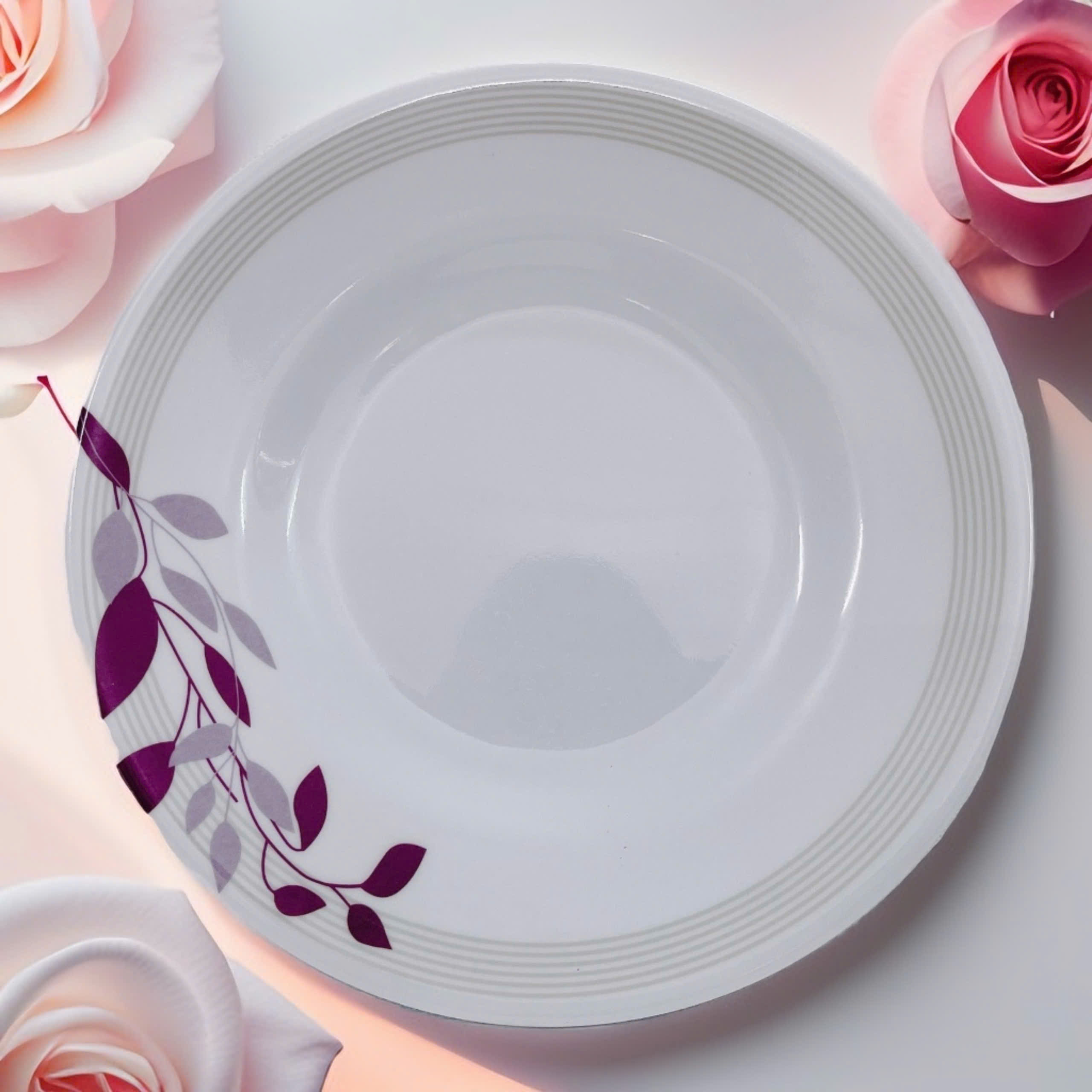 Dĩa 7 Cạn Trơn Melamine 2207 ( 18cm x 18cm )