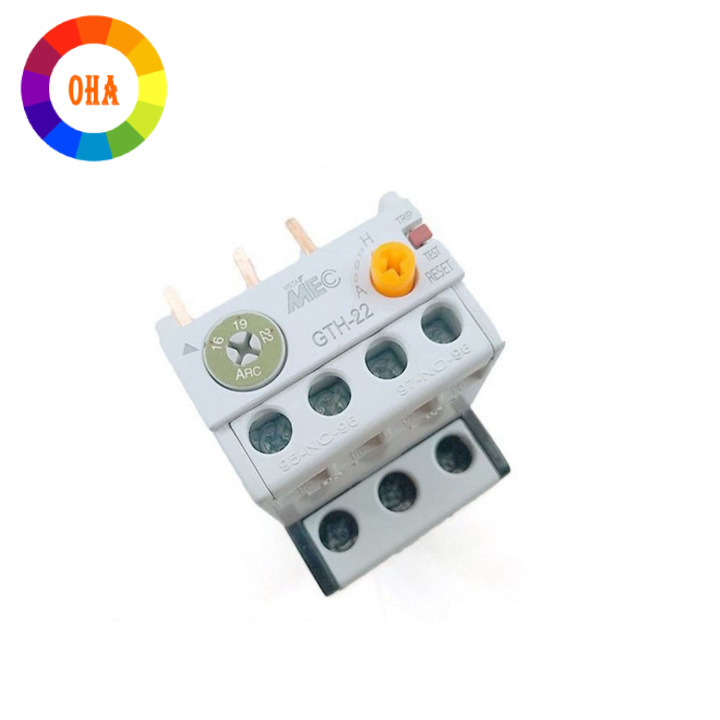 Rơ le nhiệt, rơ le nhiệt GTH-22 cho khởi động từ