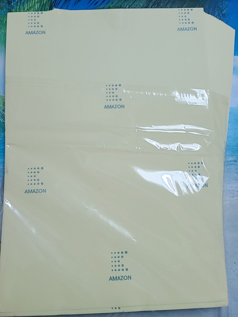 Decal Đế Vàng Amazon A4 - Tập 100 Tờ