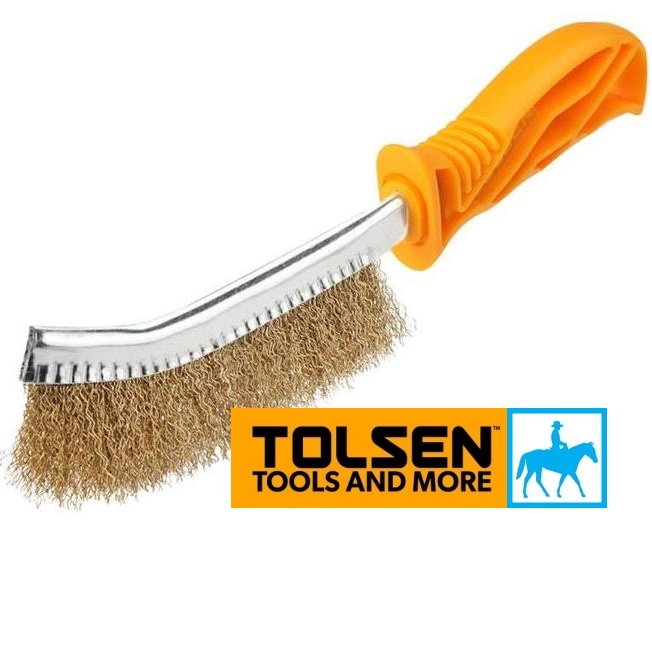 Bàn chải thép đồng 250mm tolsen 32060 960016