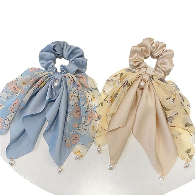 Dây cột tóc lụa dài tiểu thư nữ tính Lovelyhouse CHUNLUA265
