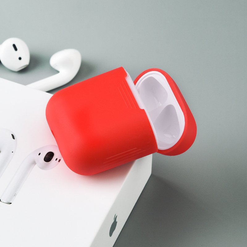 🌟 Case airpods🌟 Vỏ bao airpod 2 silicon đựng tai nghe không dây i11 i12 i18 i100 (mã optron 0016)