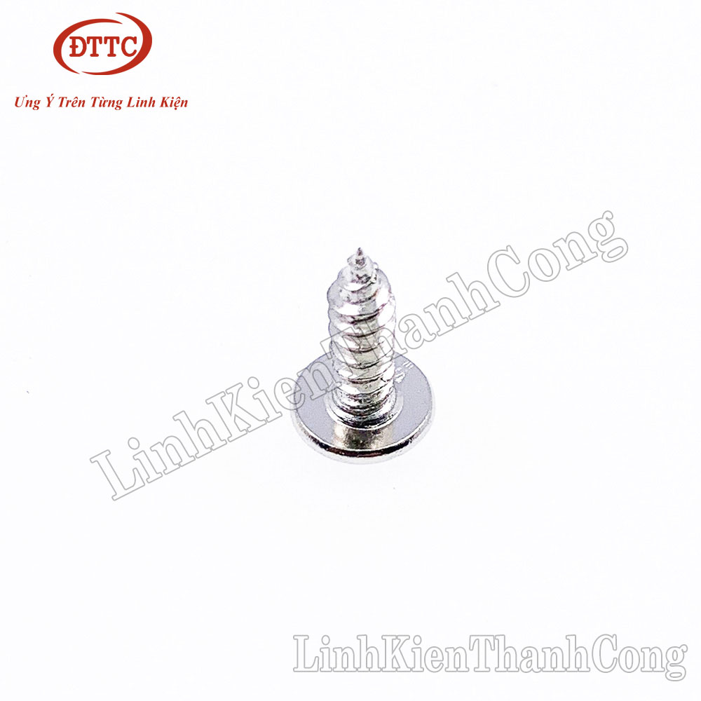 Vít M3 Mũ Lồi 8mm 10mm 12mm (Gói 100 chiếc)