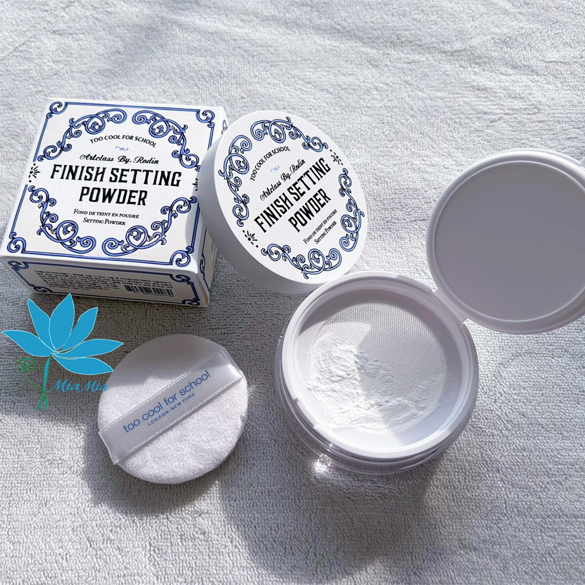 Phấn Phủ TOO COOL FOR SCHOOL Artclass By Rodin Finish Setting Powder Bột 10g [CAM KẾT CHÍNH HÃNG]