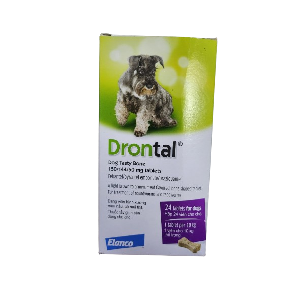 Viên sổ giun cho chó mèo Drontal