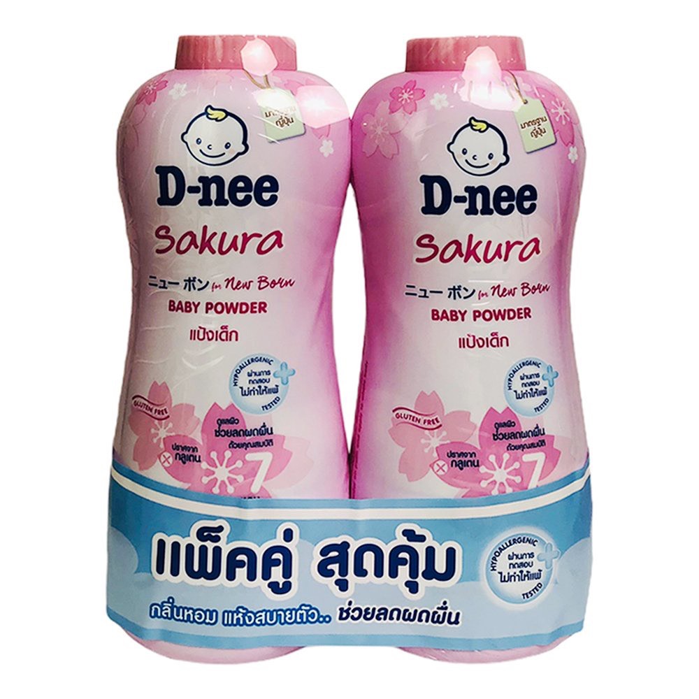 (SGT) Phấn rôm dành cho bé DNEE chai 350gr Hàng Thái Lan