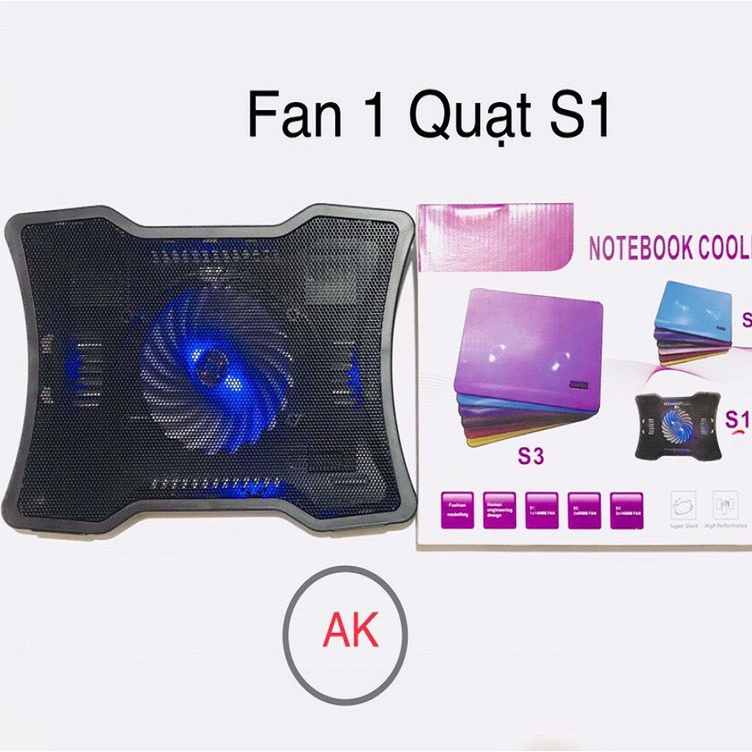 Đế tản nhiệt laptop s1 - fan s1