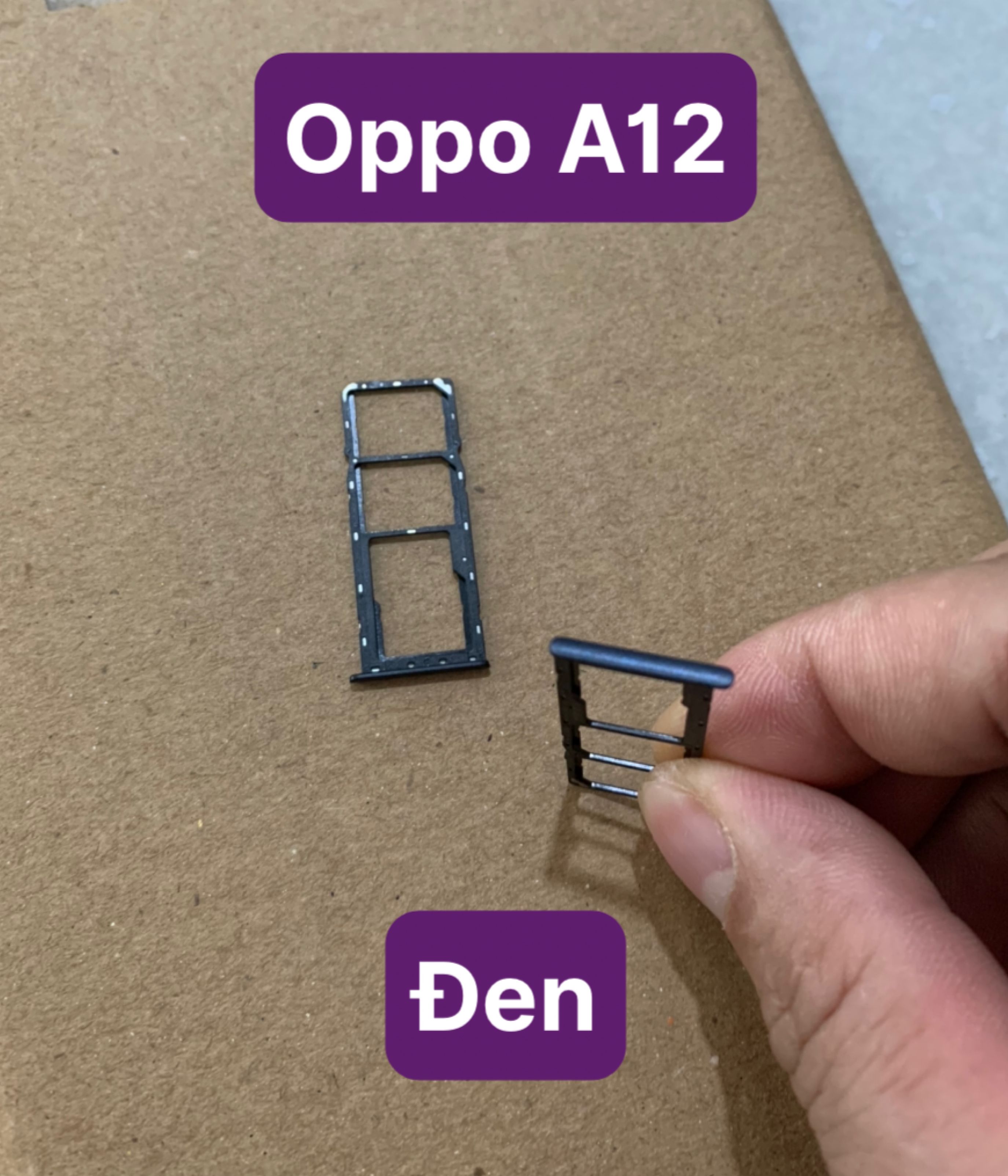 Khay sim oppo a12