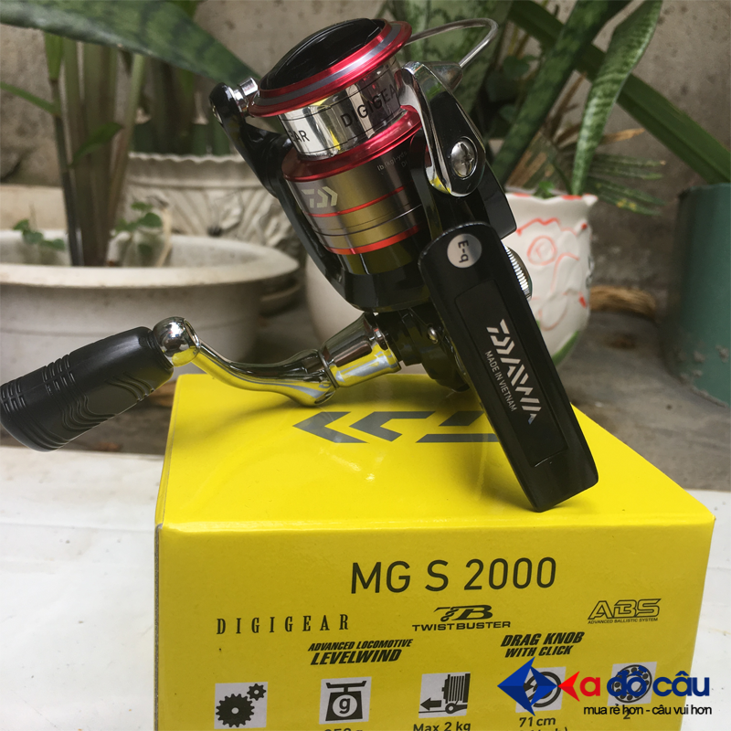 Máy câu cá Daiwa MGS chính hãng