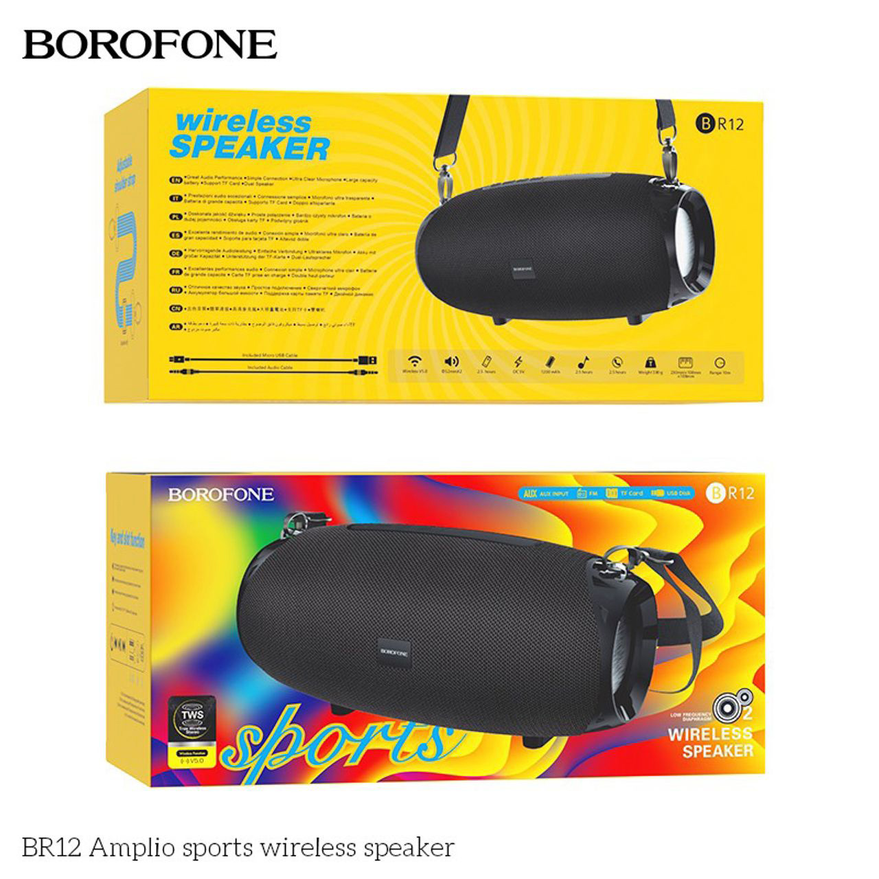 LOA BLUETOOTH BOROFONE BR-12
