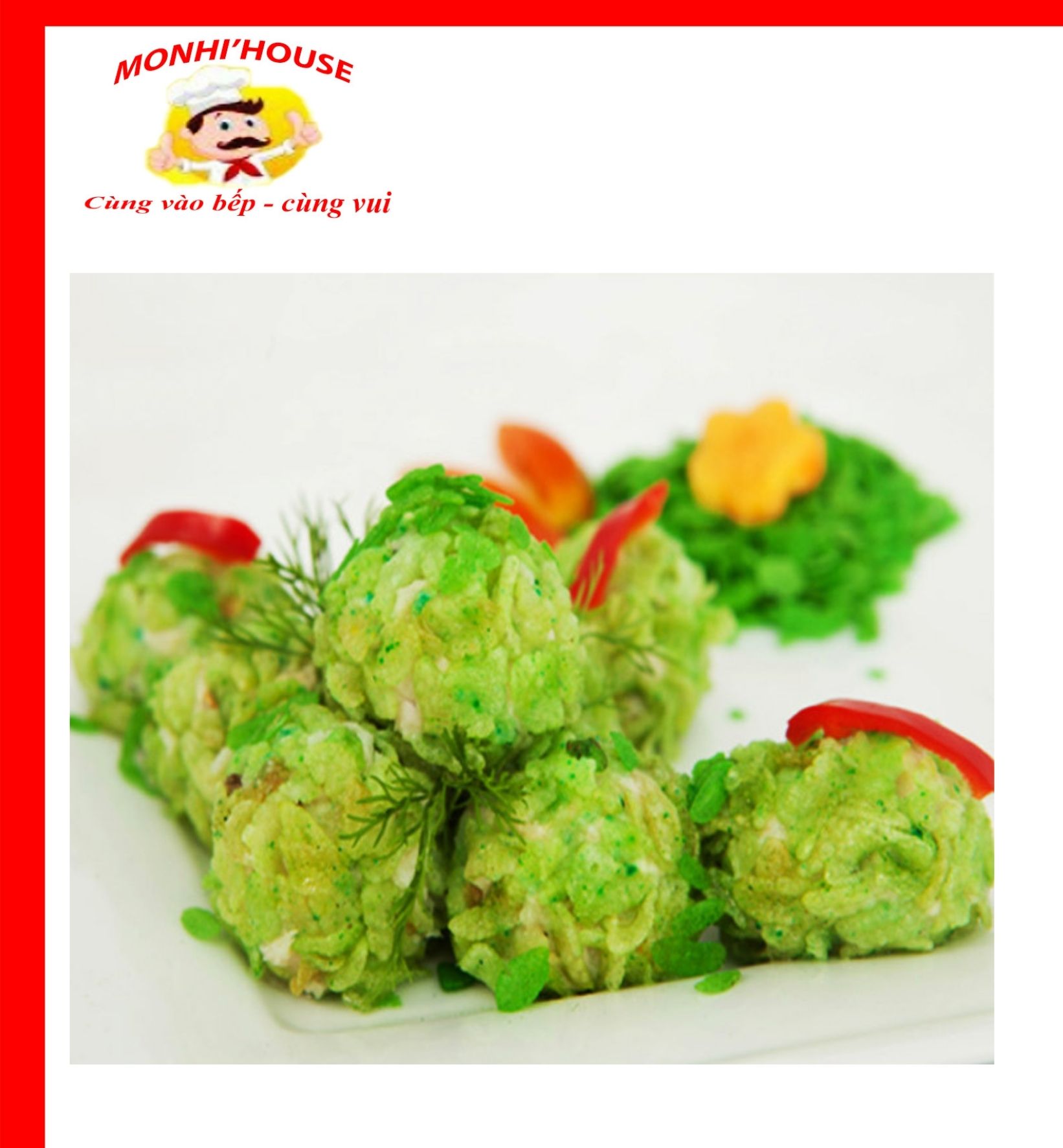 500g Chả cá cốm xanh SS siêu rẻ (35 viên)