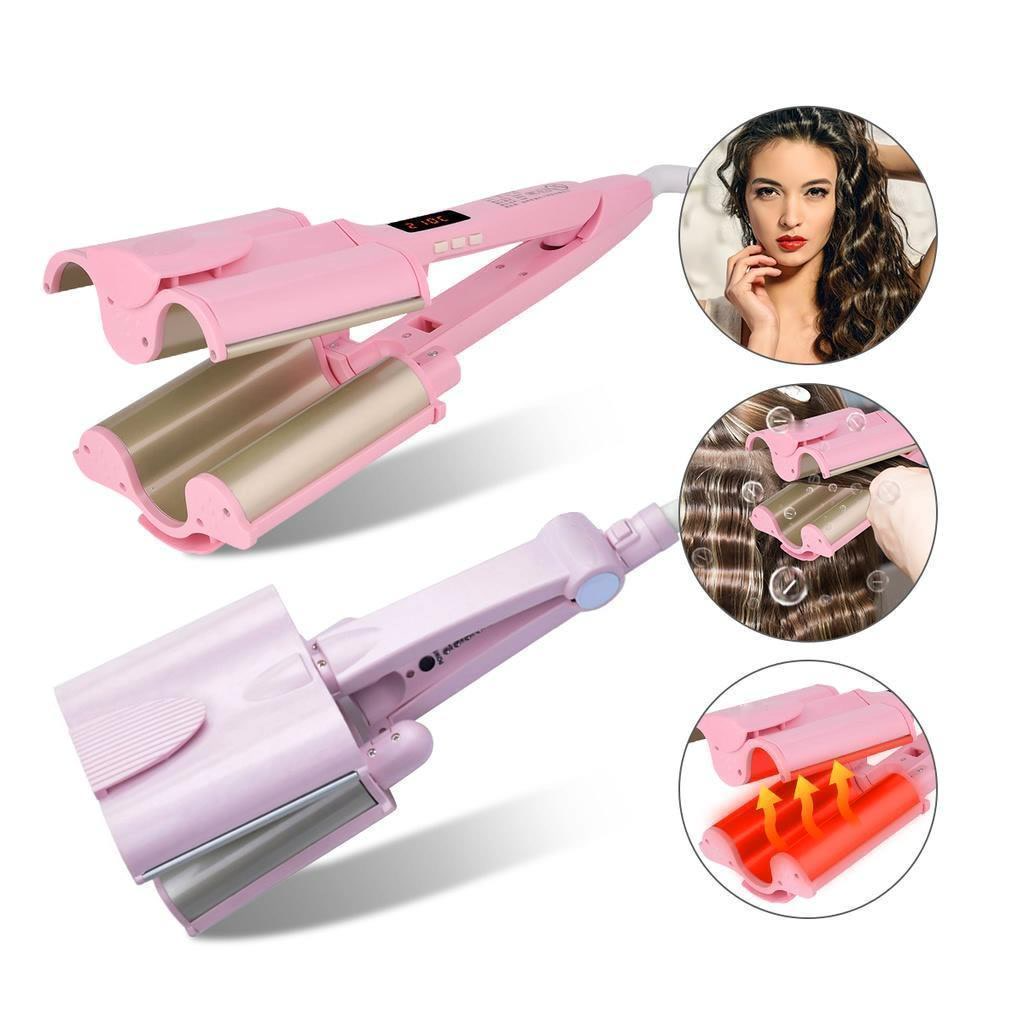 Automatic ceramic hair curler adjustable temperature liquid crystal wire 32mm diameter does not hurt hair electric curler fast delivery