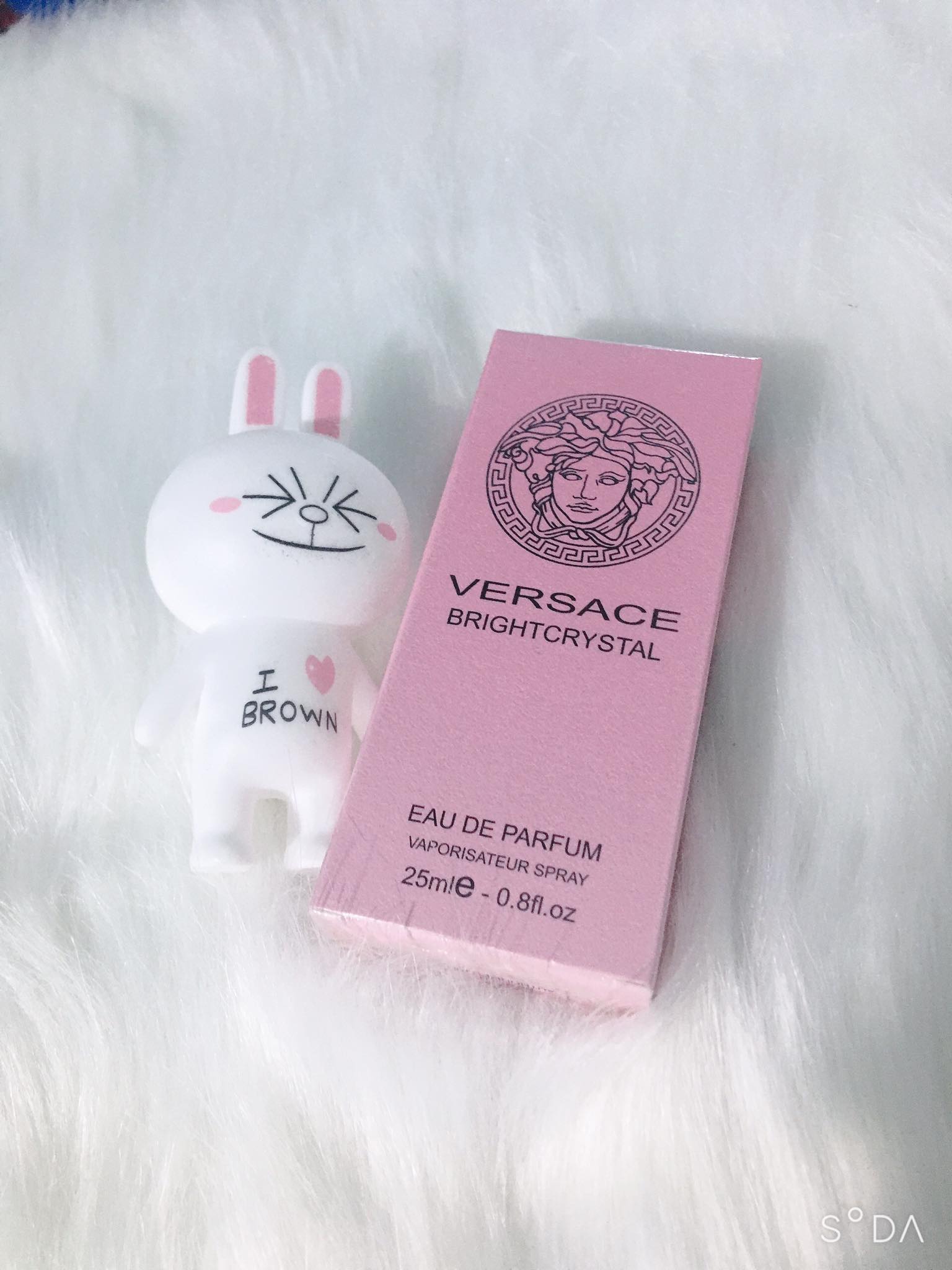 Nước hoa mini Pháp H.parfum VERSACE BRIGHTCRYSTAL Nữ dạng xịt 25ml