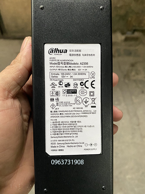 Adapter nguồn 52v 3a switch poe