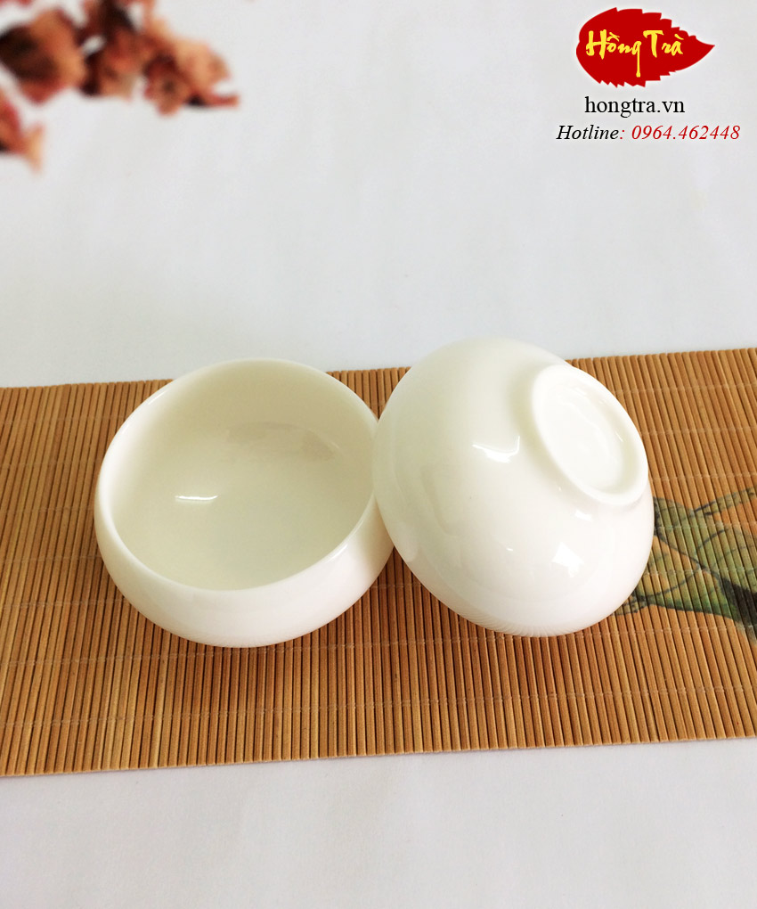 Chén sứ bạch định CS52