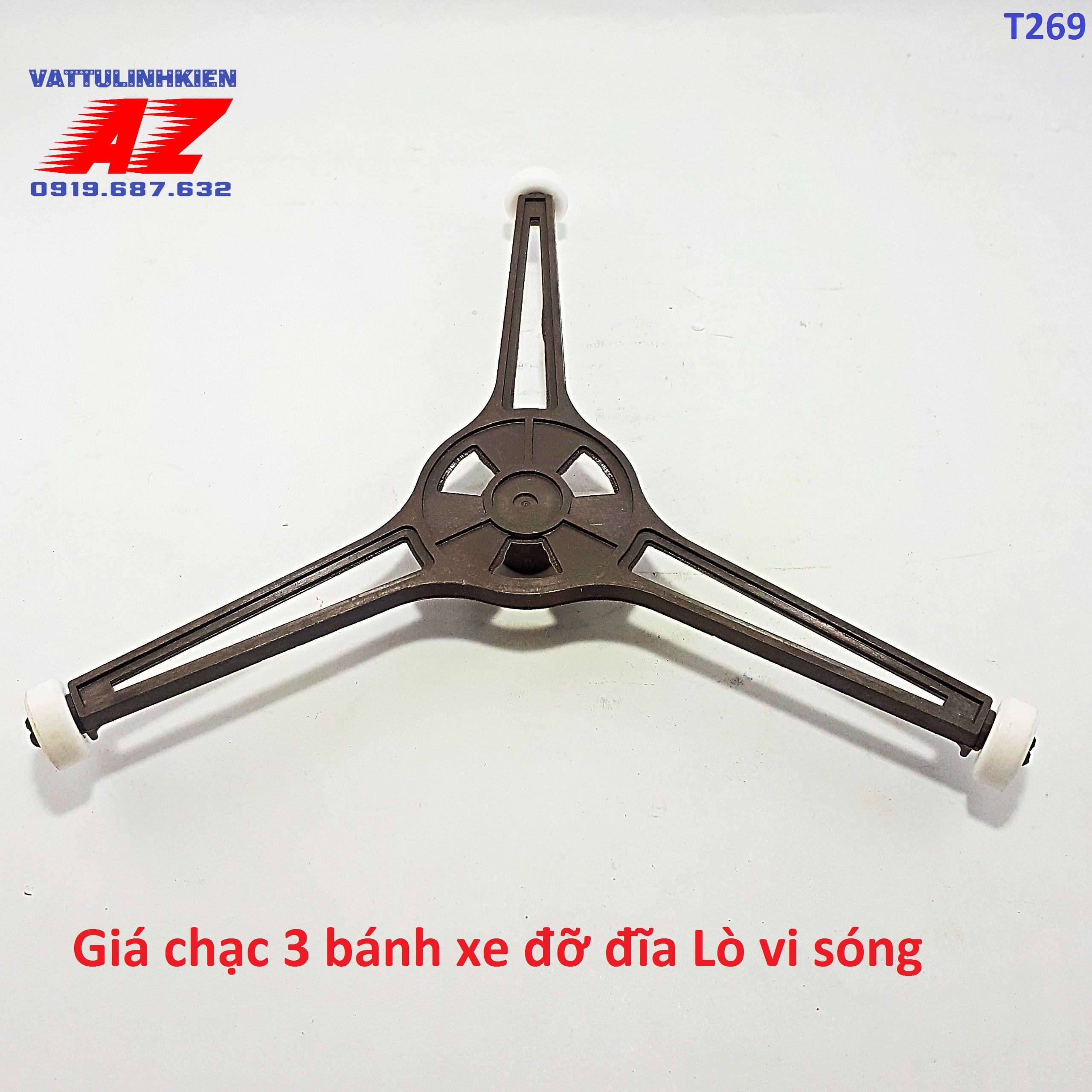 Giá 3 chạc đỡ đĩa lò vi sóng