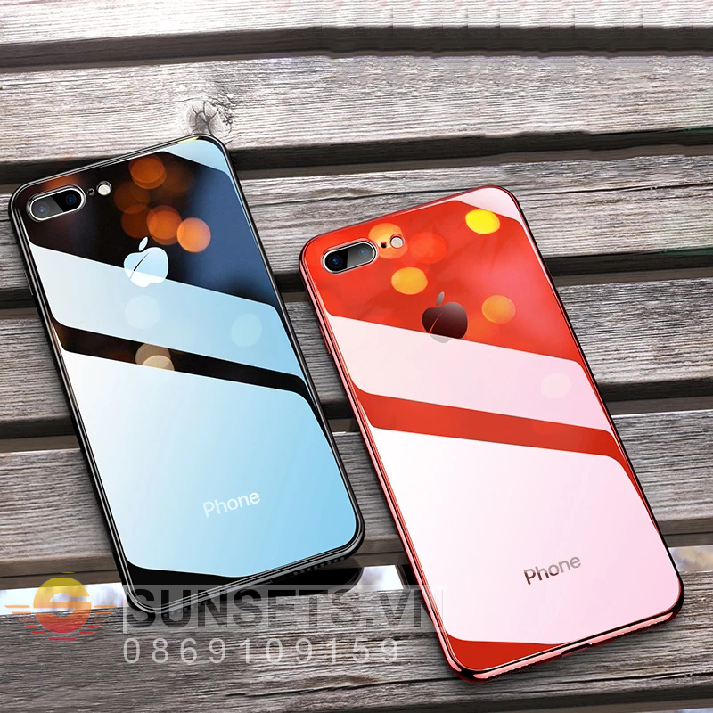 Ốp lưng iPhone 13/ 12 / 11 Pro Max Kính Bóng bảo vệ camera