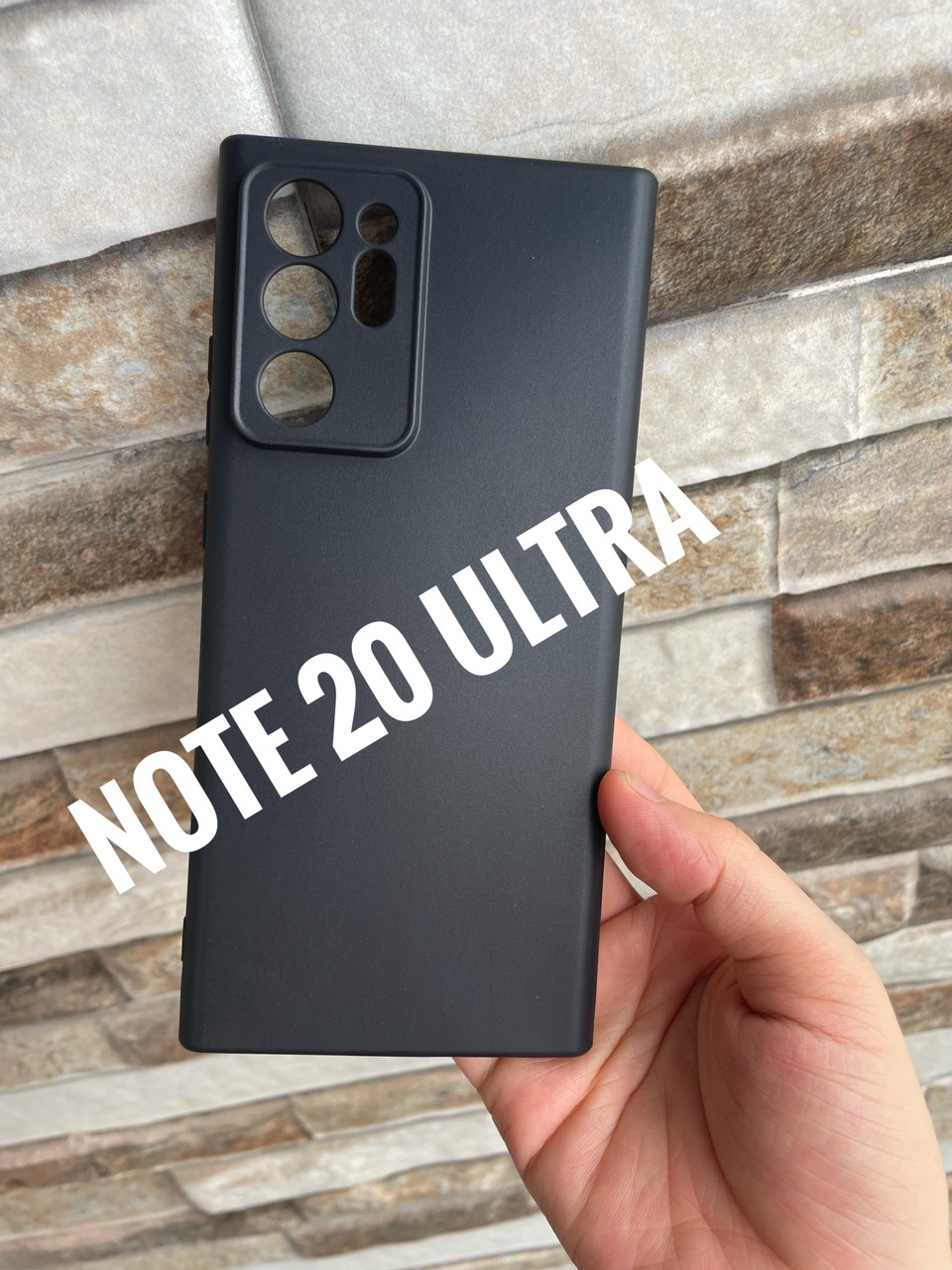 Ốp lưng dẻo đen Samsung Galaxy Note 20 Ultra bảo vệ Camera
