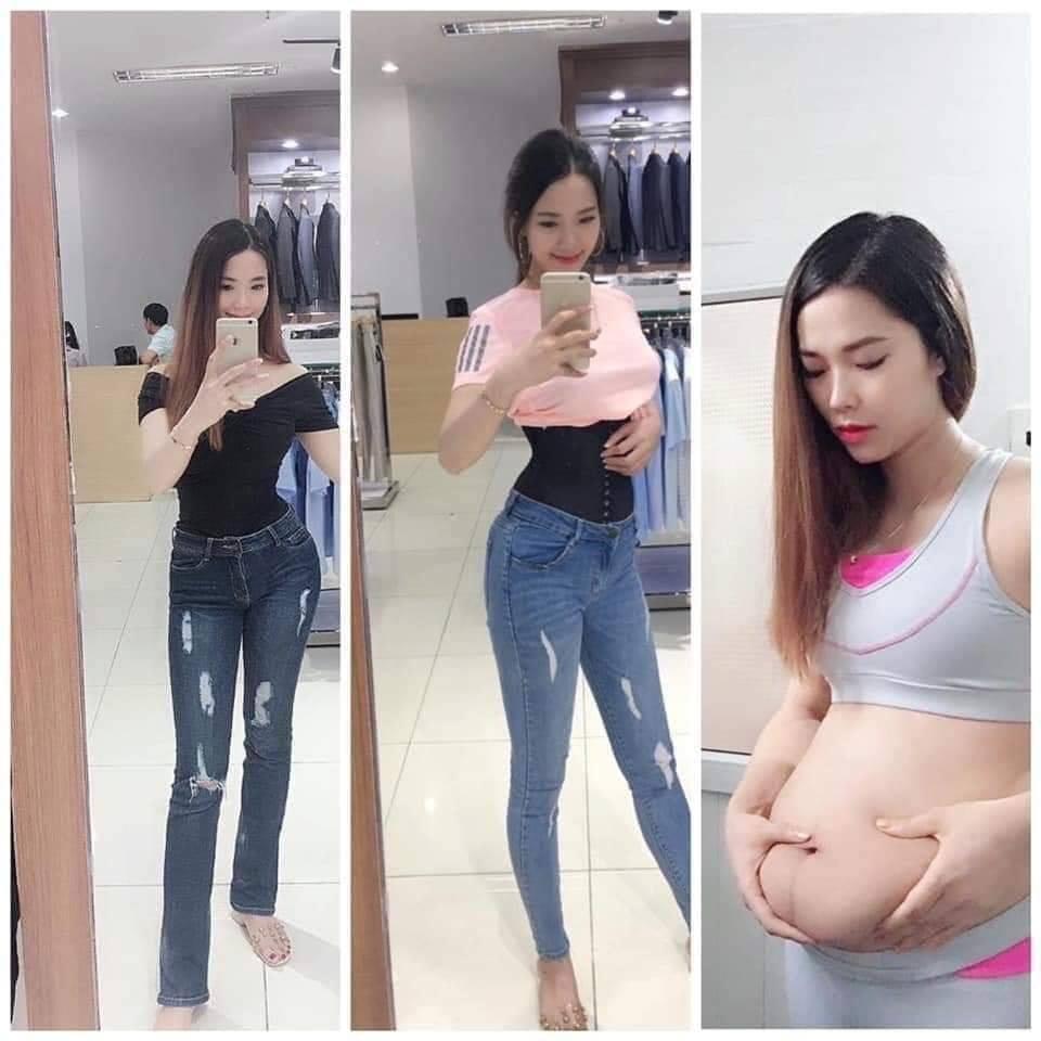 Đai gen nịt bụng Latex 25 xương thép (chiều cao 25cm và 29 cm)