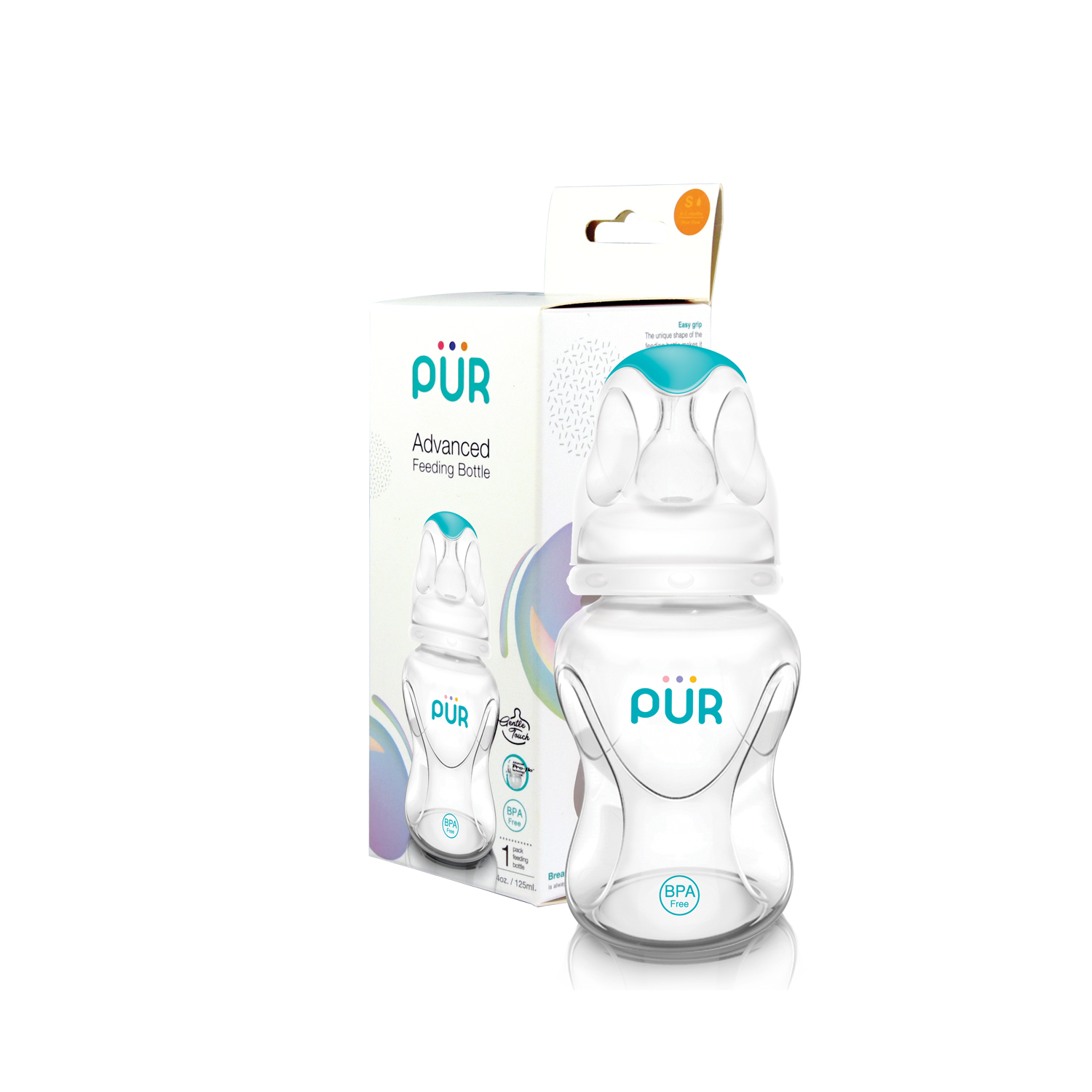 Combo 2 bình Pur Advanced 125ml - Tặng gói khăn ướt Pur