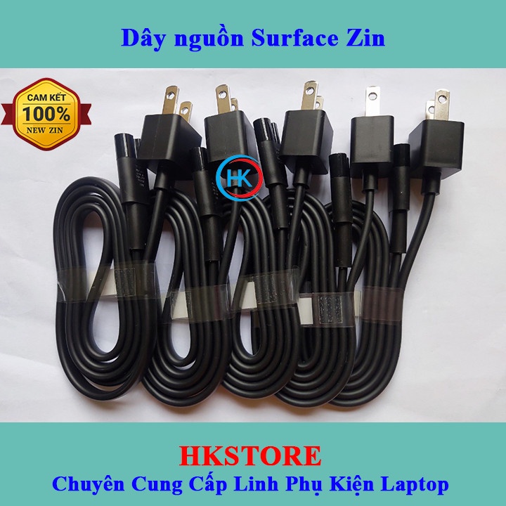 [Mã ELHA9 giảm 15% đơn 50K] Cáp Sạc - Dây Nguồn Surface Pro 4 Latop Book Số 8