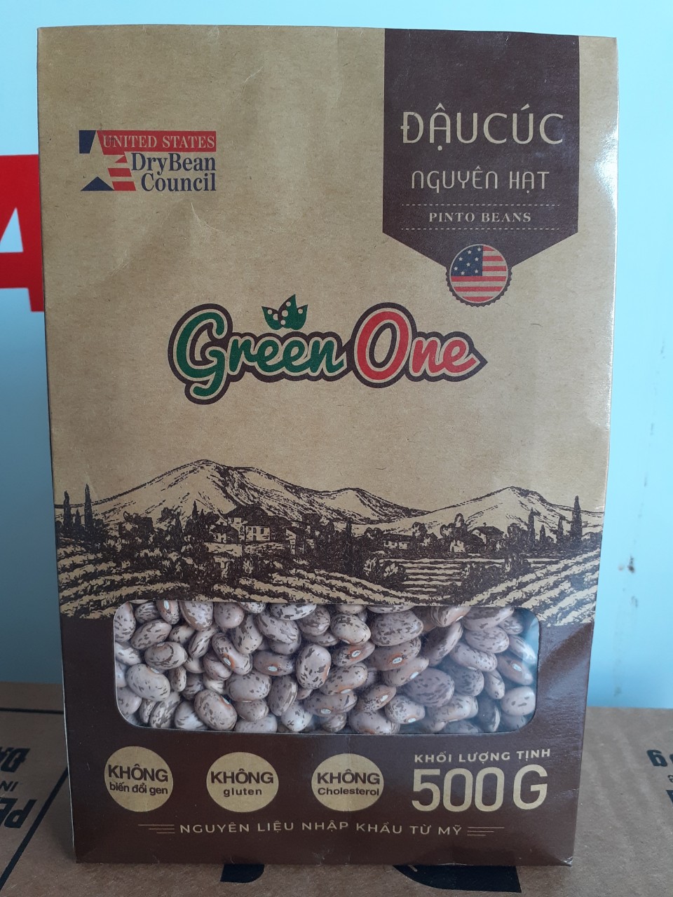 [HCM]Đậu Cúc - Đậu Pinto khô Green One 500g [Nhập khẩu Mỹ]