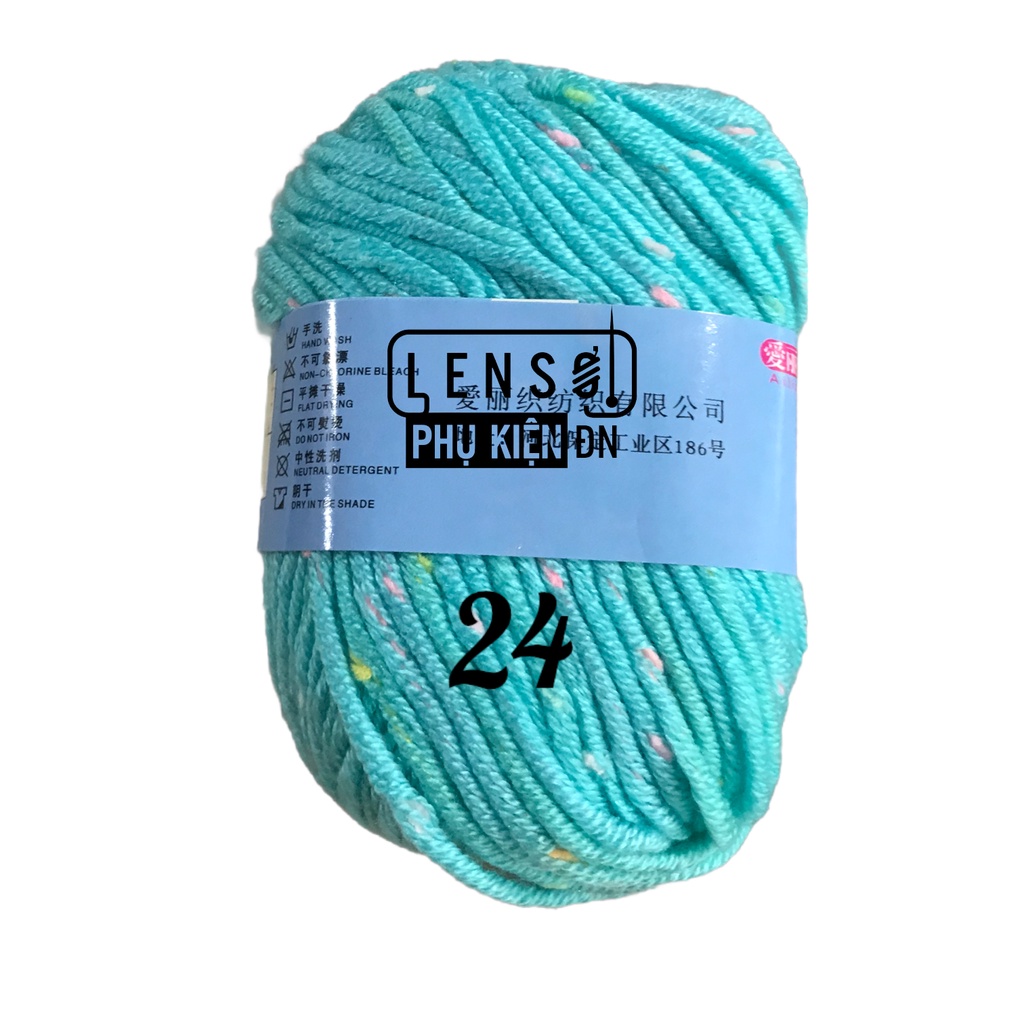 Len baby tuyết - 17k/ cuộn 50gr