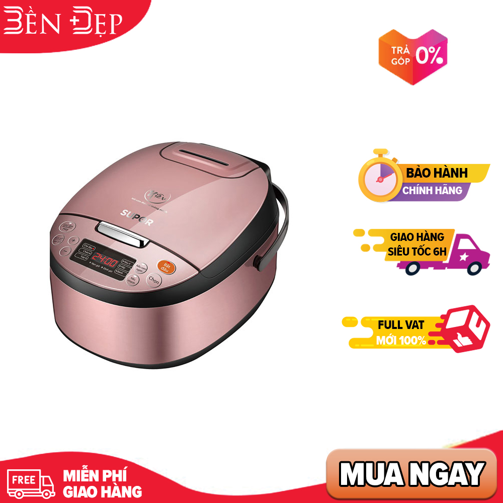 Nồi cơm điện tử niêu Supor CFXB40FC33VN-75 1.5L (Giá áp dụng giao tại HN, HCM& các tỉnh liên hệ shop)