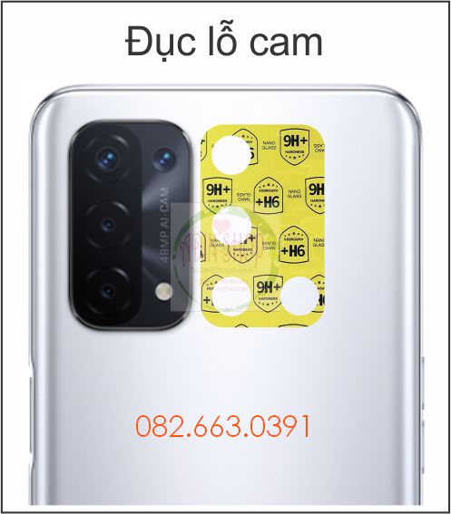 [HCM]Cường lực camera Oppo A74 4G / 5G nano bảo vệ