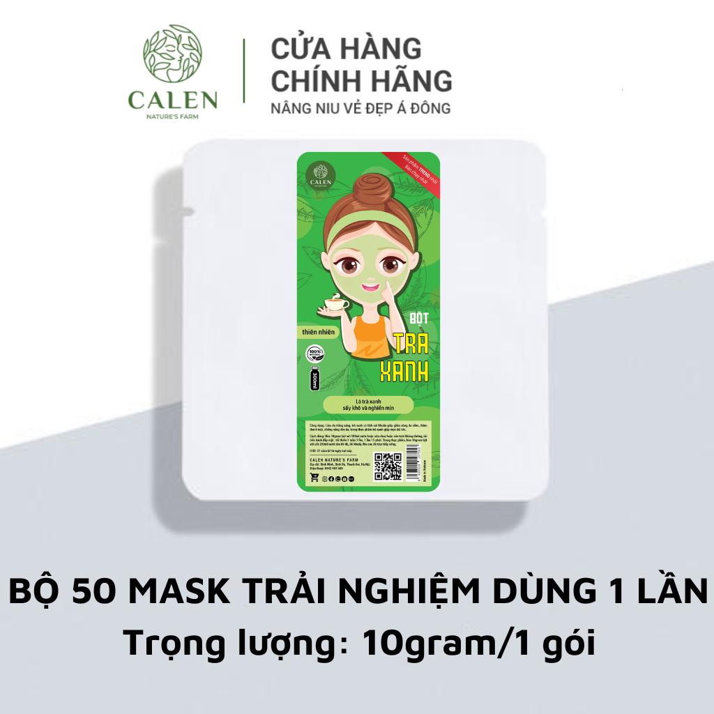 MASK THẢO DƯỢC TRẢI NGHIỆM CALEN