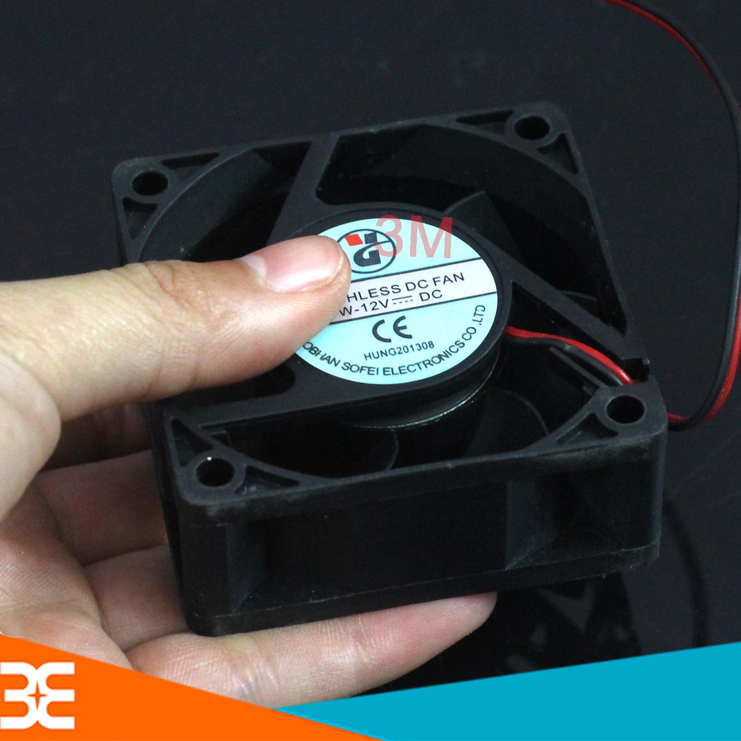 QUẠT TẢN NHIỆT 6X6X2.5cm 12VDC