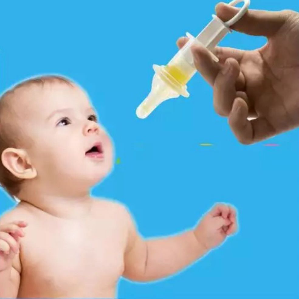Dụng cụ bơm sữa bón sữa cho bé