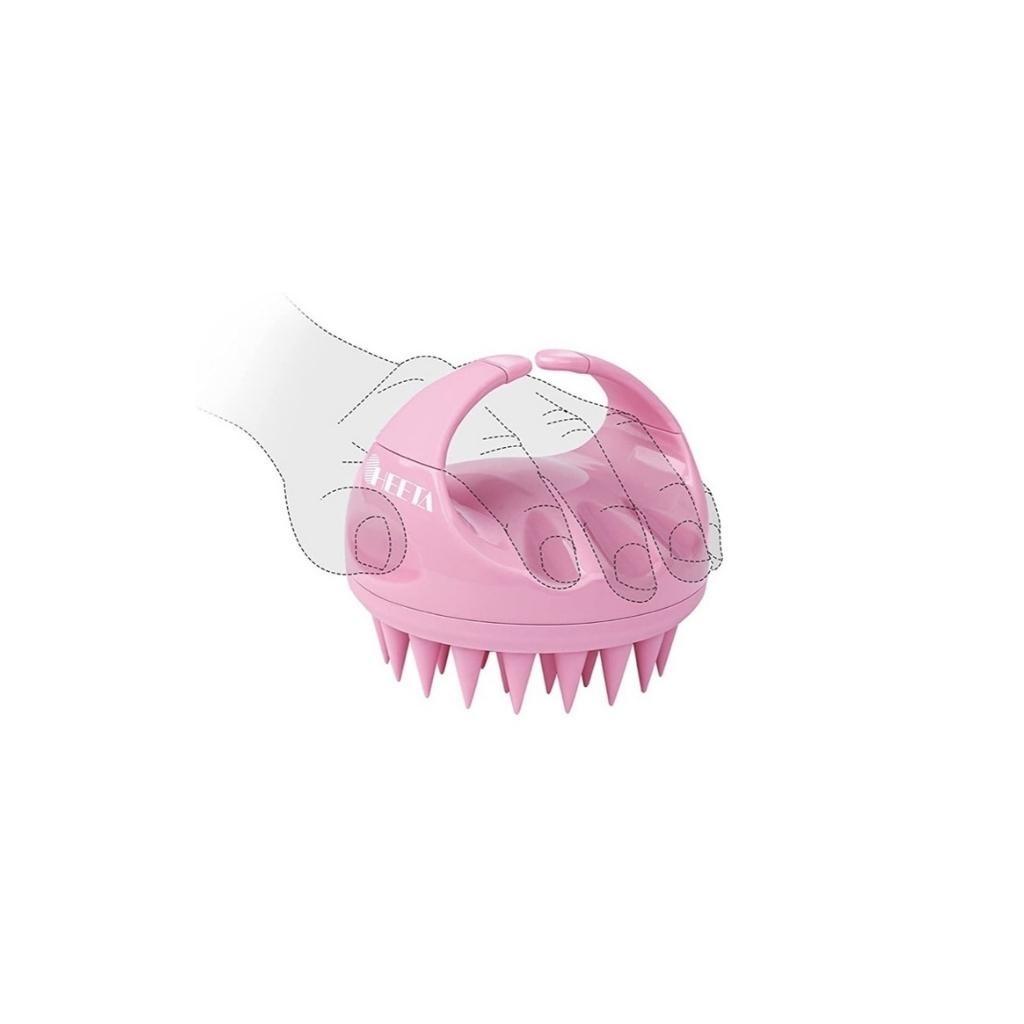 Lược Gội Đầu Silicone Heeta Shampoo Brush [Hàng Mỹ]