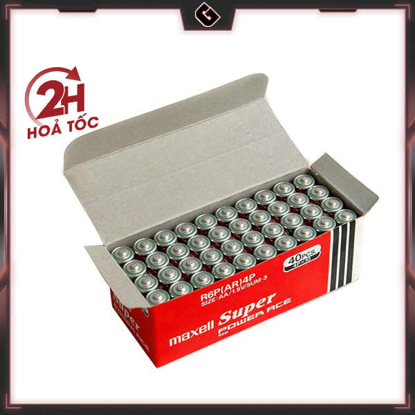 Pin Maxell AA / R6P - Hàng Chính Hãng