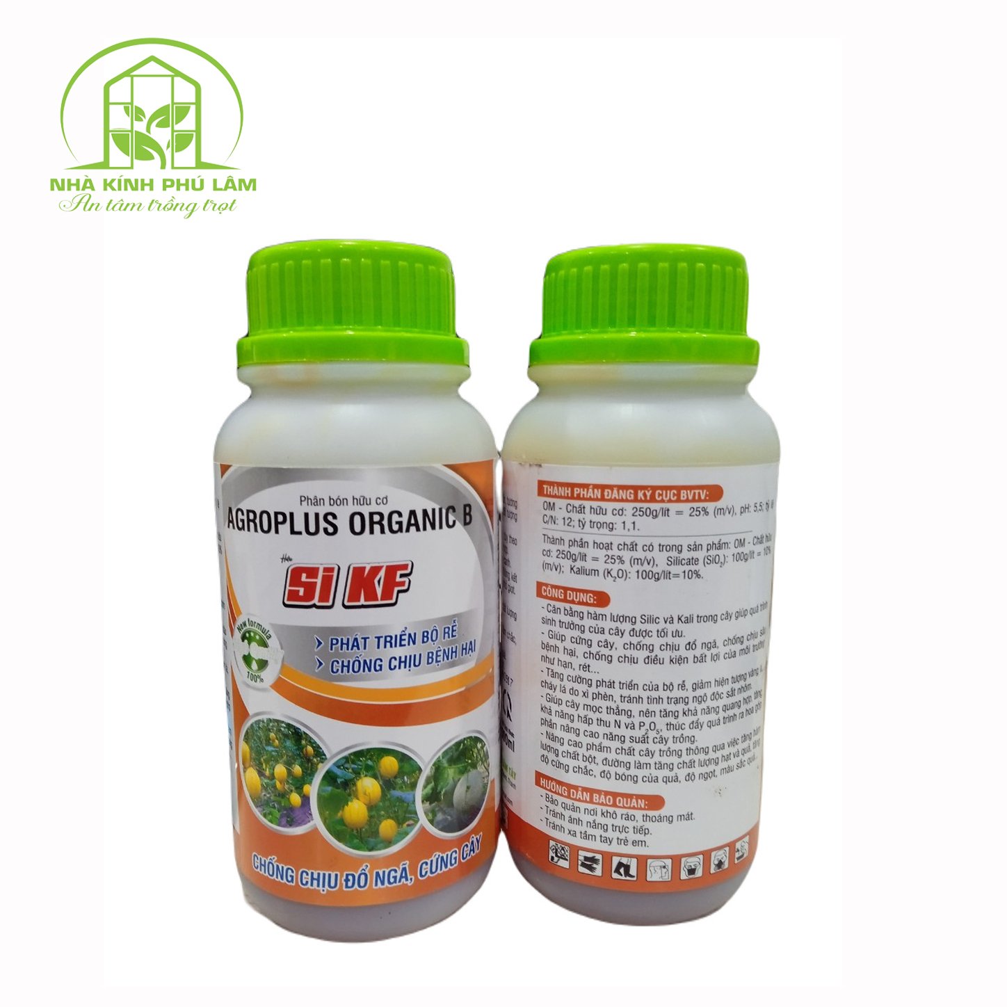 Phân bón hữu cơ SI KF_ KIEUFARM_500ml/1 chai