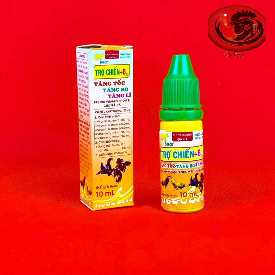 Trợ Chiến + B12 [10 ml] Tăng tốc, tăng bo, lì đòn