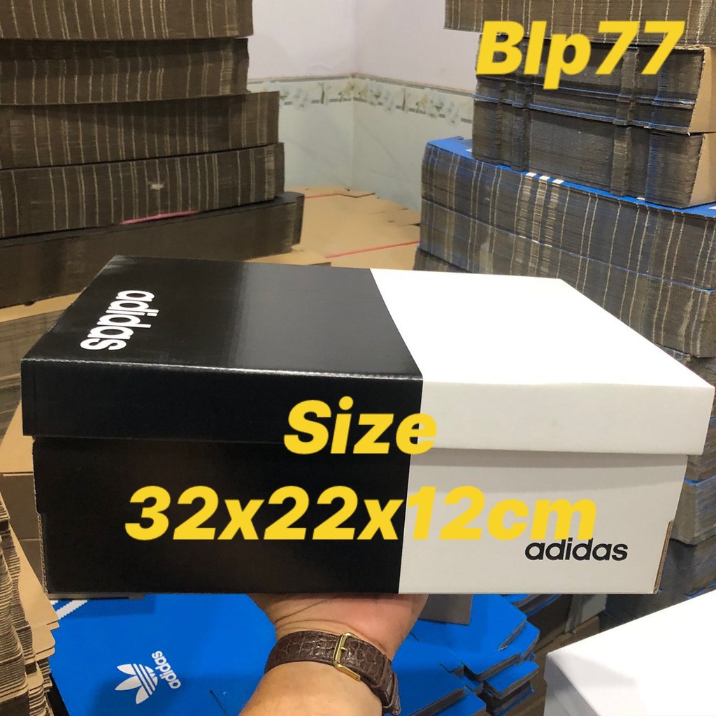 10 hộp đựng giày adidas size 32x22x12cm