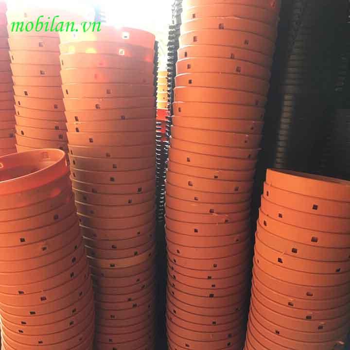 Chậu nhựa giả đất nung  phi 21(combo 10 chậu)