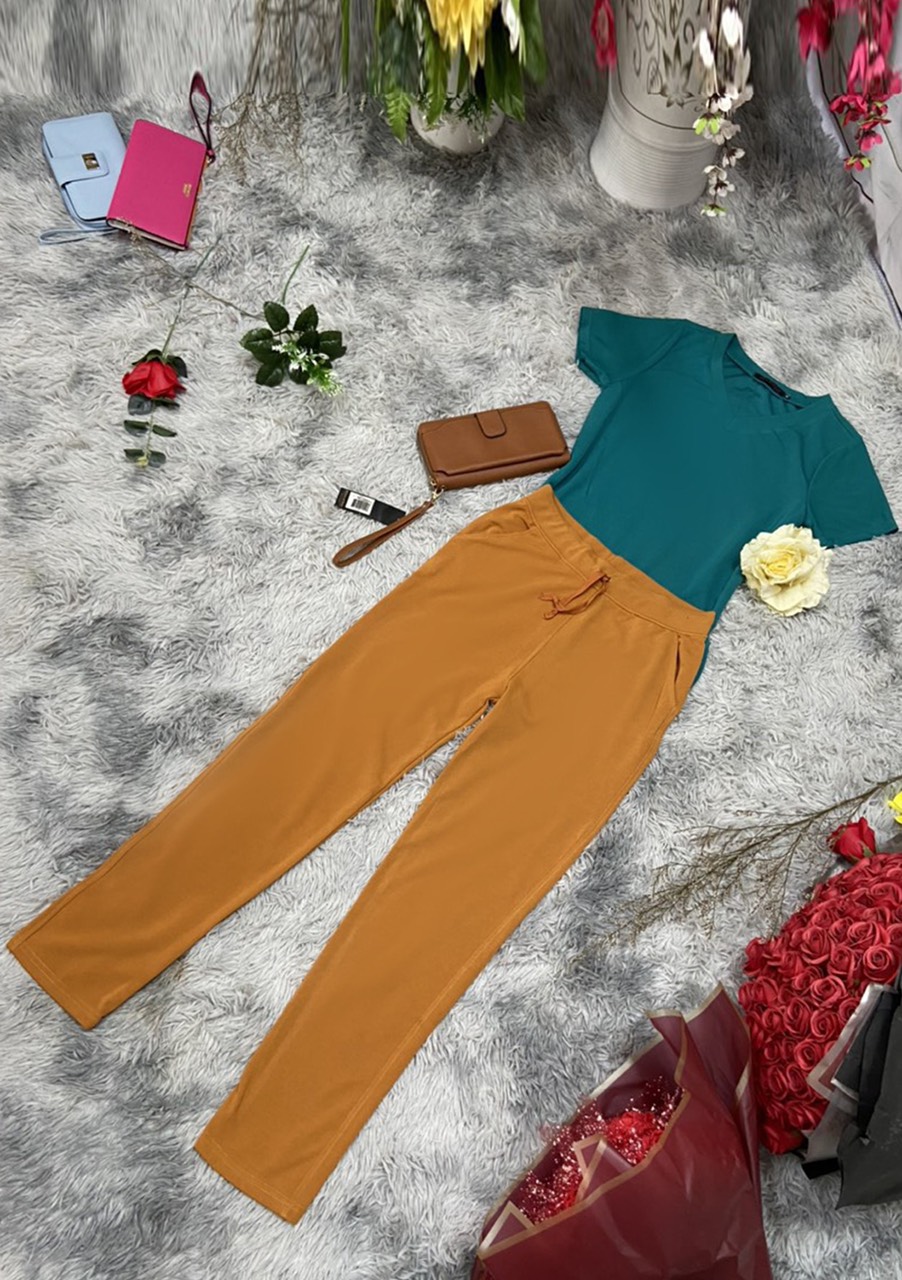 Đồ Bộ Mặc Nhà Thun Cotton Thoáng Mát Lịch Sự D028