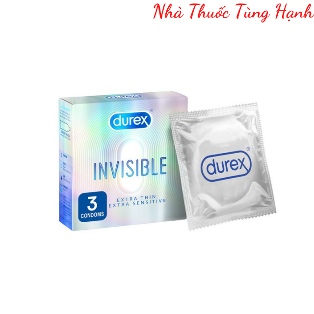 Bao Cao Su DurexInvisible Extra Thin Extra Sensitive 3 Bao